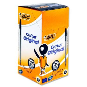 Bic Cristal Original Ballpoint Pens Black (Box 50)