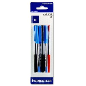 Staedtler 430 Stick Med Ballpen Pk6