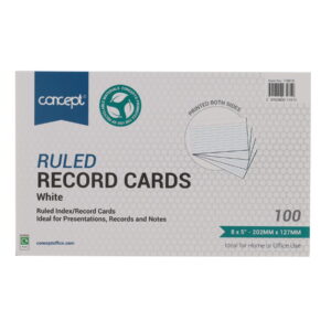 Record cards