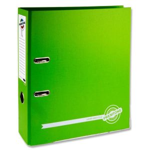 Premtone A4 PP Lever Arch File Lime Green