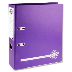 Premtone A4 PP Lever Arch File Purple