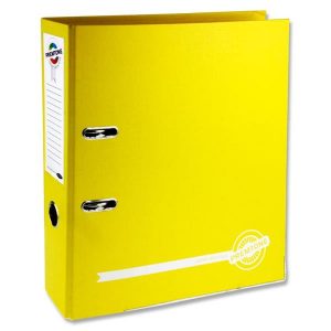 Premtone A4 PP Lever Arch File Yellow