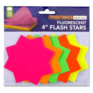 4" Flash Stars Pkt.30