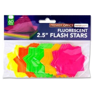 2.5in Flash Stars Pkt.60