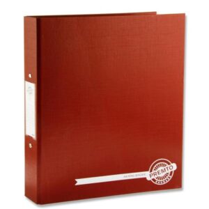 A4 PP 2 Ring Binder - Burgundy