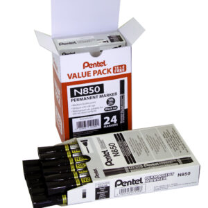 Pentel Value Pack N850 Permanent Marker Black