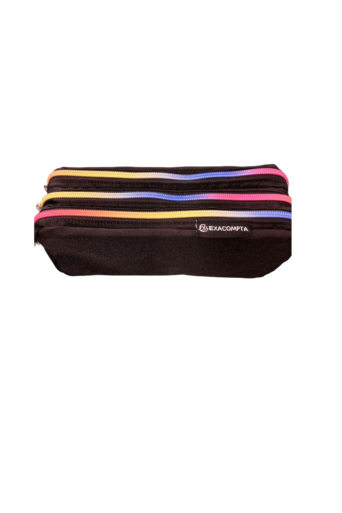 EXACOMPTA Rainbow Triple Pocket Pencil case - Image 2