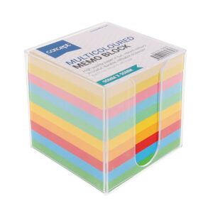 Multicolour Memo Block In PVC Box