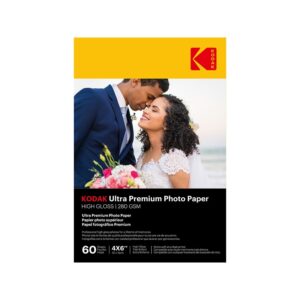 Kodak 4" x 6" High Gloss Photo Paper Pack60